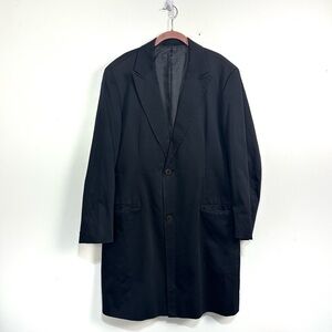 Vintage Hugo Boss Cotton Overcoat Sz 54